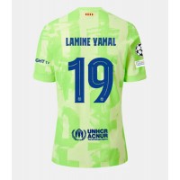 Maglia Calcio Barcelona Lamine Yamal #19 Terza Divisa 2024-25 Manica Corta